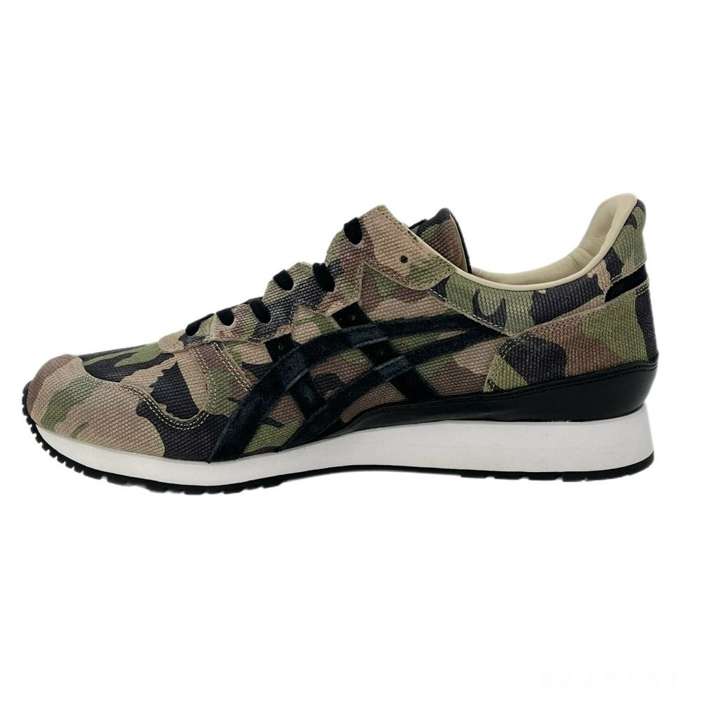 Onitsuka Tiger Nippon-Made Tiger Ally Deluxe Low Top Sneakers Hunter Green - Picture 7 of 16